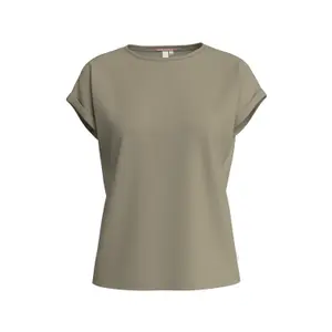 Women's Loose Fit Lyocell Blend T-Shirt QS image-0