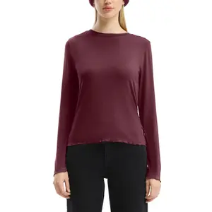Women's Fitted Long Sleeve T-Shirt QS image-2