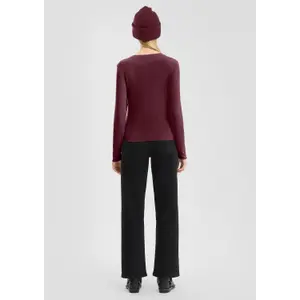 Women's Fitted Long Sleeve T-Shirt QS image-4