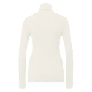 Women's Fitted Long Sleeve Roll Neck T-Shirt QS image-1