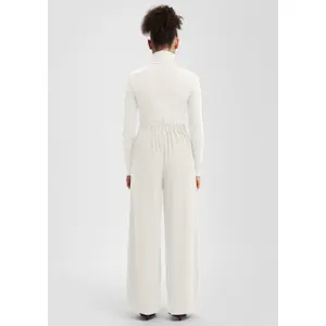Women's Fitted Long Sleeve Roll Neck T-Shirt QS image-4