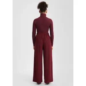 Women's Fitted Long Sleeve Roll Neck T-Shirt QS image-4