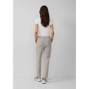 Women's Slim Fit Jogging Trousers with Elastic Waistband QS image-4