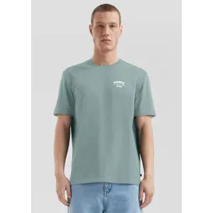 Thick Jersey Crew Neck T-Shirt with Front Print QS image-6