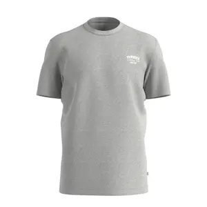 Thick Jersey Crew Neck T-Shirt with Front Print QS image-0