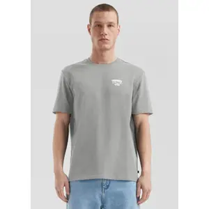 Thick Jersey Crew Neck T-Shirt with Front Print QS image-6