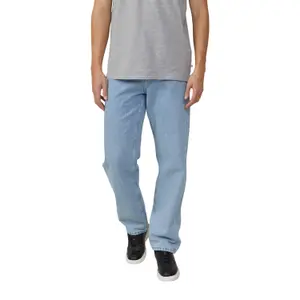 Mid-Rise Loose Jeans Waschung QS image-2