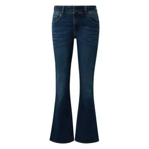 Mid-Rise Bootcut Jeans for Women QS Catie image-0