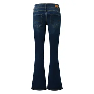 Mid-Rise Bootcut Jeans for Women QS Catie image-1