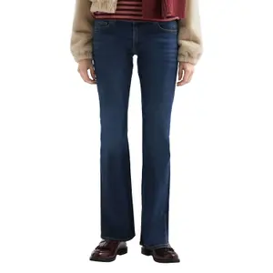 Mid-Rise Bootcut Jeans for Women QS Catie image-2