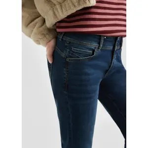 Mid-Rise Bootcut Jeans for Women QS Catie image-3
