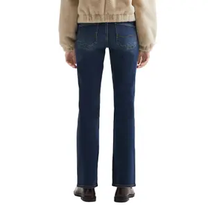 Mid-Rise Bootcut Jeans for Women QS Catie image-5