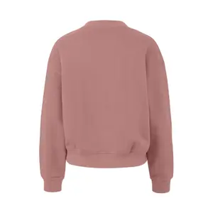 Women's Drop Shoulder Round Neck Sweatshirt QS image-1