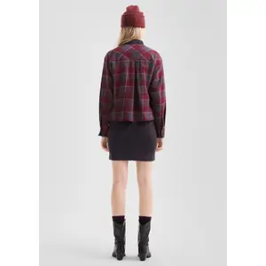 Comfortable Checked Shirt for Women QS image-4