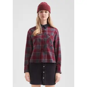 Comfortable Checked Shirt for Women QS image-6