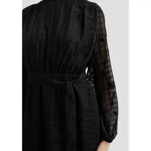 Short Chiffon Dress Women's QS image-3
