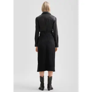 High Waisted Fitted Five Pocket Denim Skirt Women QS image-4