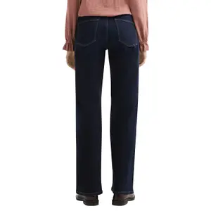 Women's Mid-Rise Wide Leg Straight Jeans QS Catie image-5