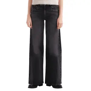 High-waisted wide-leg jeans for women QS Catie image-2