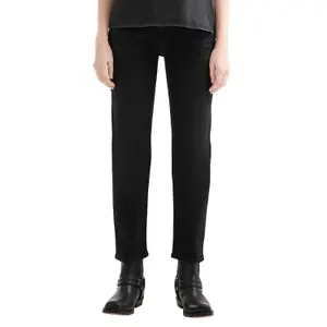 High-Waisted Ankle-Length Jeans for Women QS Tizie image-2
