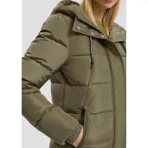 Women's Warm Hooded Down Jacket QS image-3
