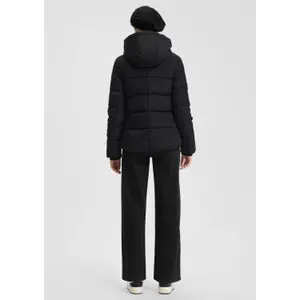 Women's Warm Hooded Down Jacket QS image-4