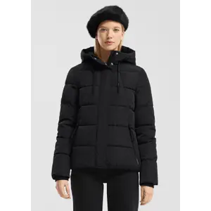 Women's Warm Hooded Down Jacket QS image-6