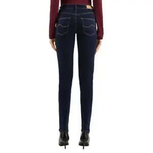 Women's Mid-Rise Casual Skinny Jeans QS Sadie image-5