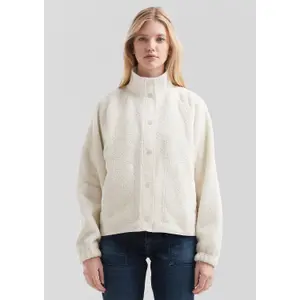 Fleece Effect High Collar Sweatshirt Women QS image-6