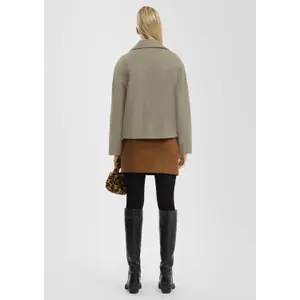 Wool Peacoat Women QS image-4