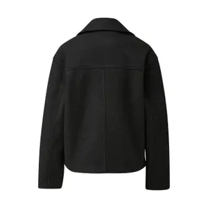 Wool Peacoat Women QS image-1