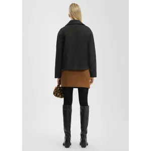 Wool Peacoat Women QS image-4