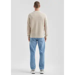 Textured knit jumper QS image-4