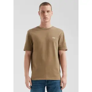 Washed Tie-Dye Round Neck T-Shirt with Front and Back Print QS image-6