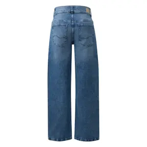 Women's Balloon Baggy Jeans QS image-1