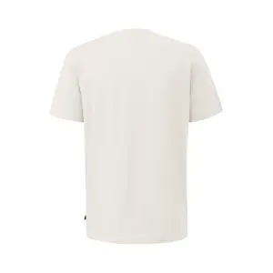 Basic Round Neck T-Shirt with Front Print QS image-1
