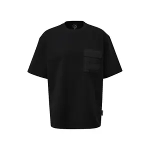 Jersey T-Shirt with Chest Pocket QS image-0