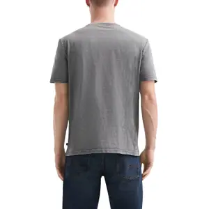Washed T-shirt with Shadow Effect Pocket QS image-5