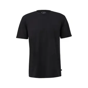Washed T-shirt with Shadow Effect Pocket QS image-0
