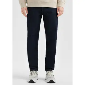 Mid-Rise Relaxed Fit Tapered Jeans QS Devon image-6