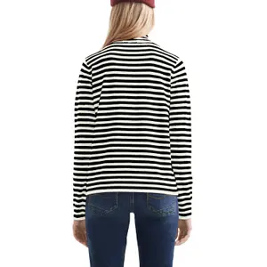 Women's Funnel Neck Viscose Blend Pullover QS image-5
