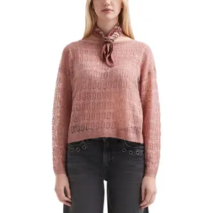 Loose Fit Knit Jumper for Women QS image-2