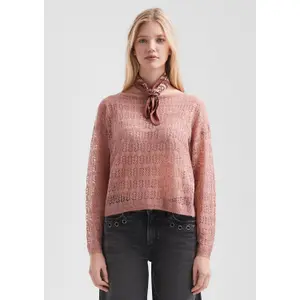 Loose Fit Knit Jumper for Women QS image-6