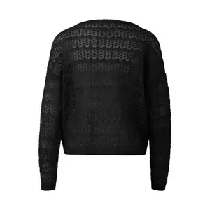 Loose Fit Knit Jumper for Women QS image-1