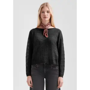 Loose Fit Knit Jumper for Women QS image-6