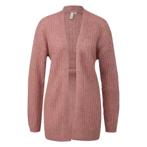 Women's Dropped Shoulder Knit Cardigan QS image-0
