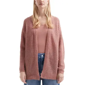 Women's Dropped Shoulder Knit Cardigan QS image-2