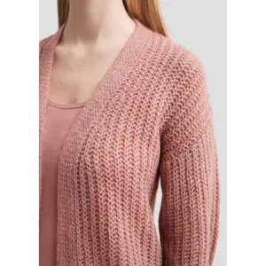 Women's Dropped Shoulder Knit Cardigan QS image-3