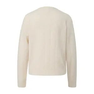 Soft Button Cardigan for Women QS image-1