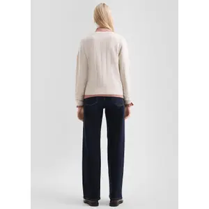 Soft Button Cardigan for Women QS image-4